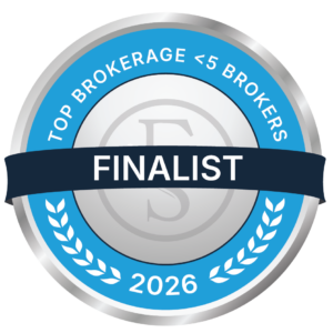 Finsure Awards 2026 finalist — Top Brokerage (fewer than 5 brokers)