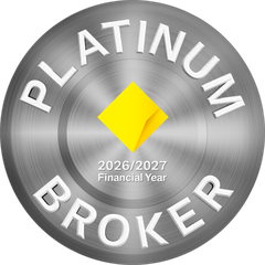 Commonwealth Bank Platinum Broker badge, 2026/2027 financial year